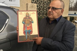 Иконата на "Свети Тервел, Цар Болгарский", която проф. Божидар Димитров дари-1454772953.jpg