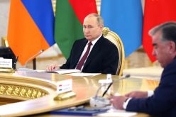 Владимир Путин на юбилейната среща на върха на Организацията на Договора за колективна сигурност Снимки: kremlin.ru-1652706250.jpg
